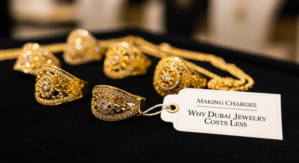 Gold cheaper in dubai