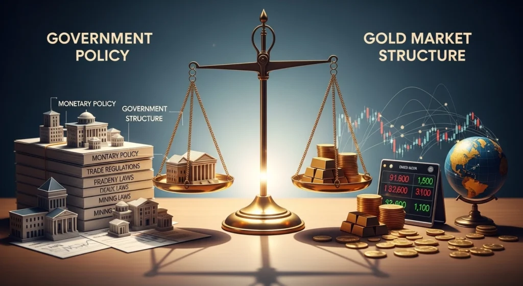 Government policy about gold