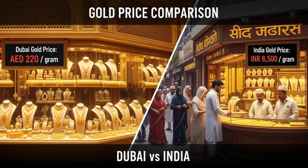 Gold Price Comparison