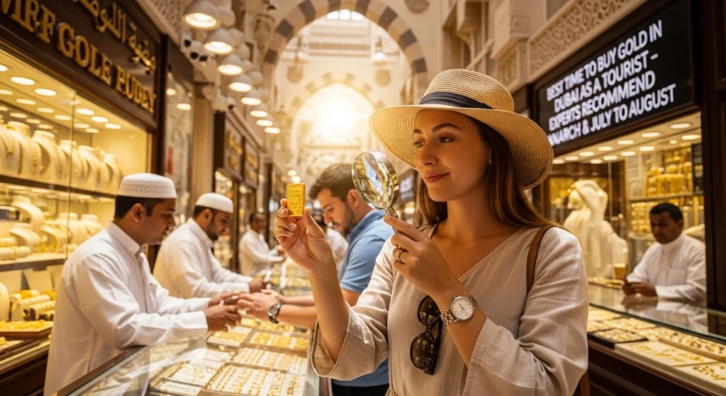 Gold in Dubai as Tourist