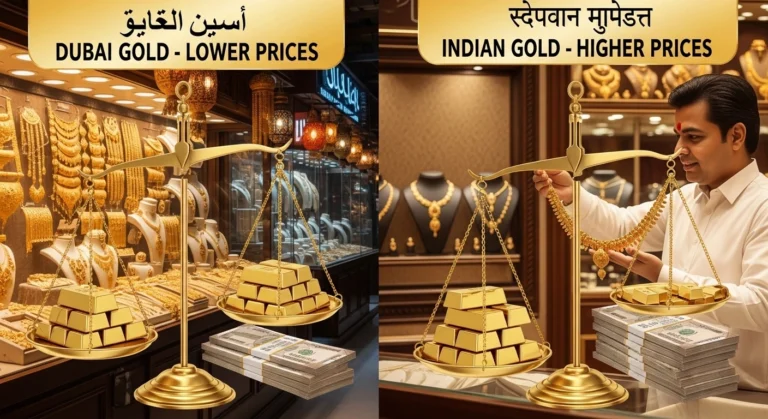 How Much Cheaper Is Dubai Gold for Indians