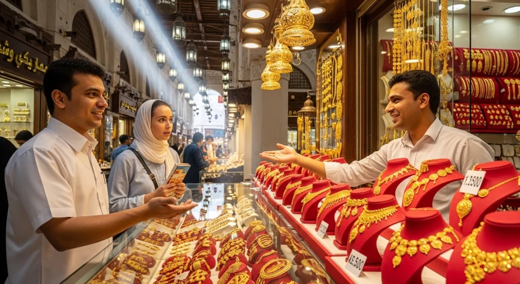 Buy Gold in Dubai as Tourist