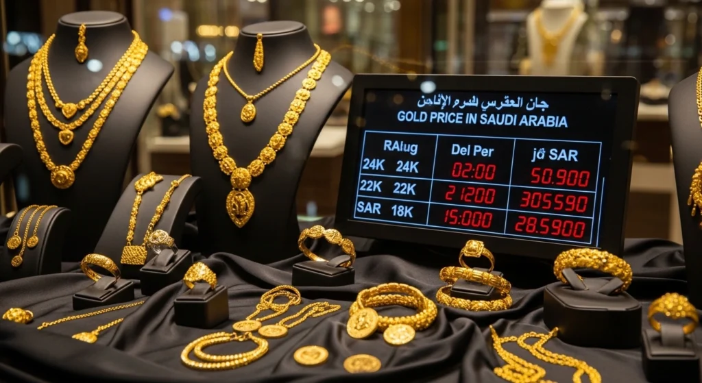 Gold Price in Saudi Arabia