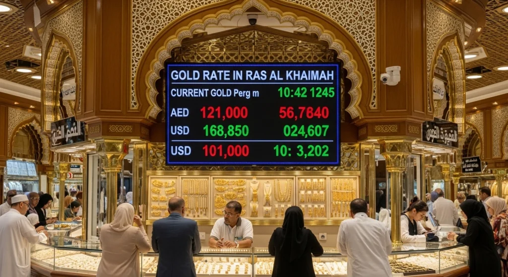 Gold Rate in Ras Al Khaimah Today