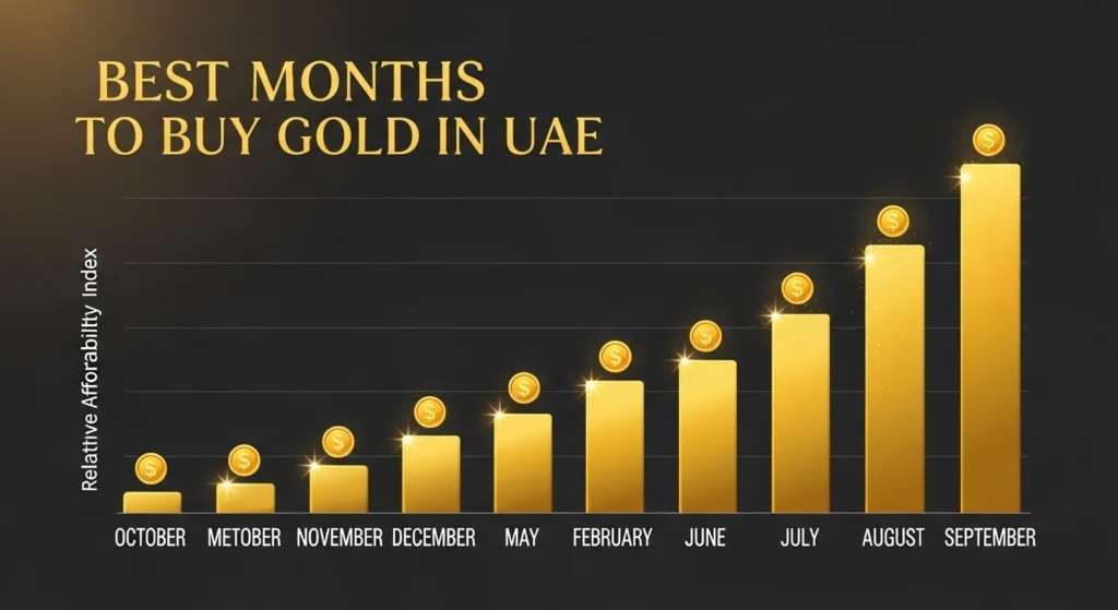 Best Months to Buy Gold in UAE
