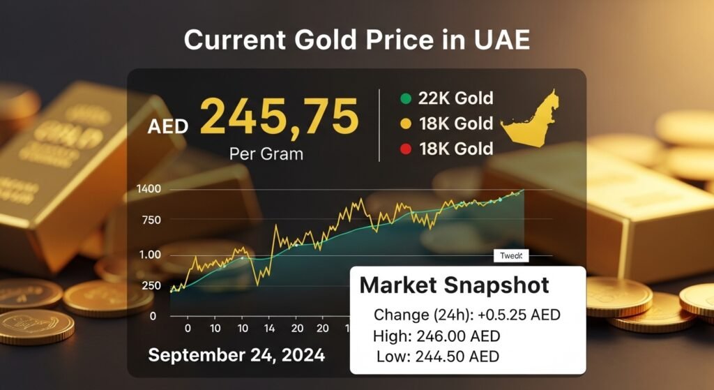 Current Gold Price in UAE Latest Data and Market Snapshot