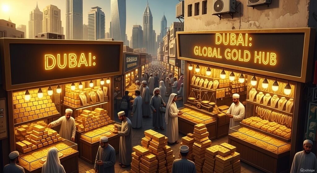 Dubai’s Role in Global Gold Trade