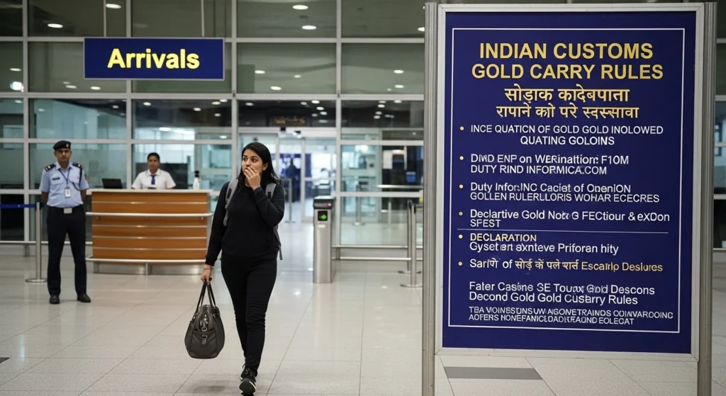 gold can you carry from Dubai to India