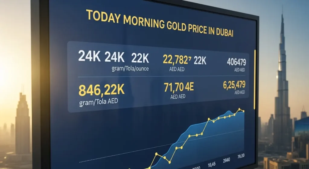 Today Morning Gold Price