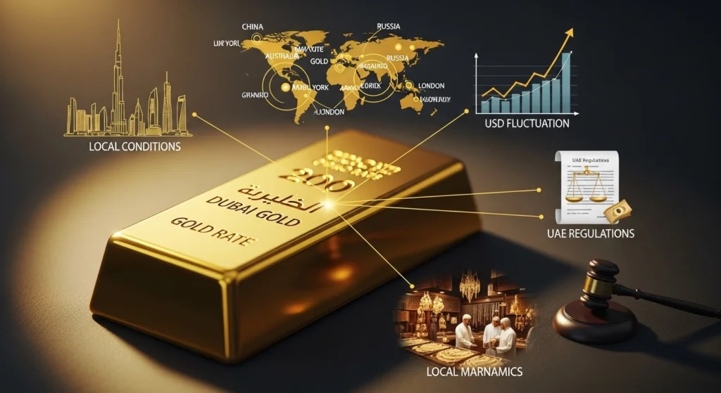 Who Actually Decides Gold Rate in Dubai