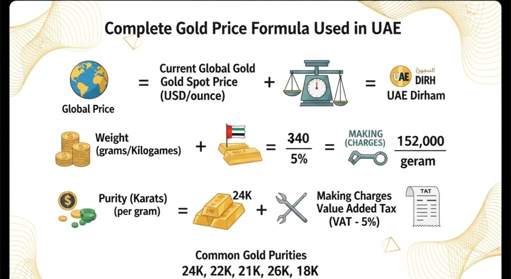 gold price formula