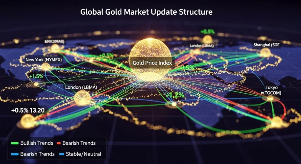 who controls gold prices