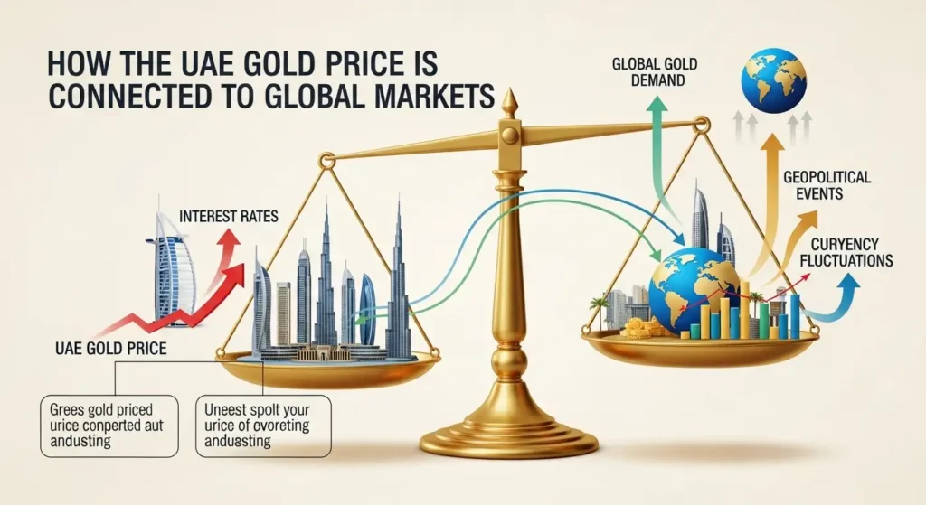 UAE Gold Price Is Connected