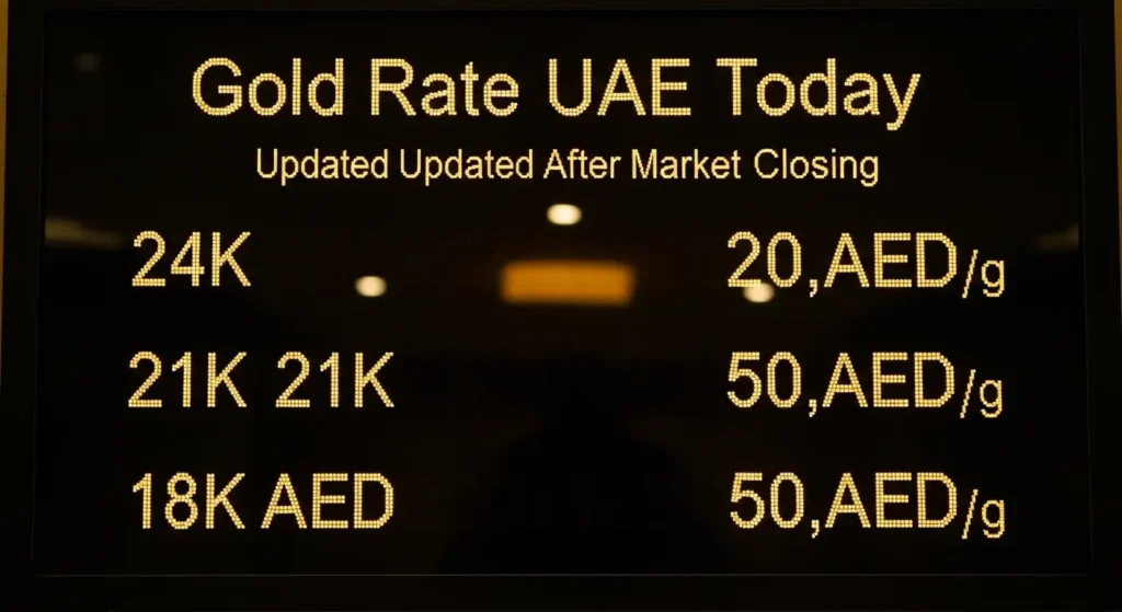 UAE Today After Market Closing Price