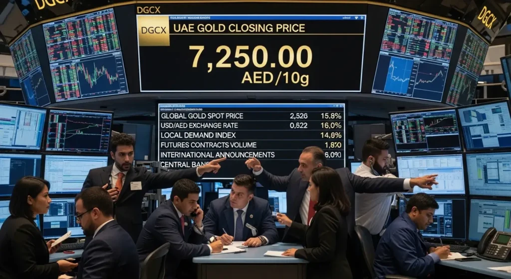 How the UAE Gold Closing